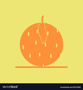 New year balls in flat style vector image