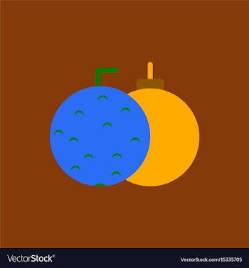 New year balls in flat style vector image