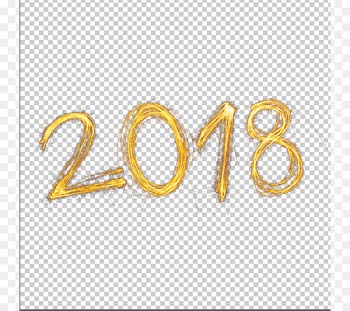 New Year Christmas - 2018 fire effct psd 
