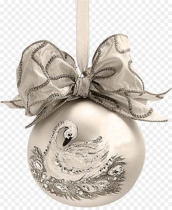New Year Christmas ornament Christmas tree - Bow Ball 