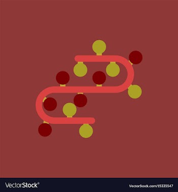 New year garlands christmas vector image