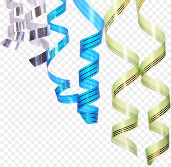 New Year Party popper Serpentine streamer Tinsel Clip art - streamers 