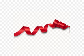 New Year Red ribbon - Ribbon 