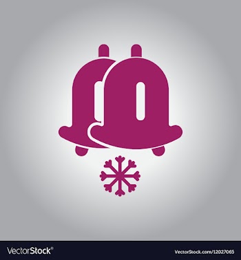 New year rings Christmas vector image