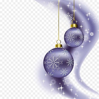 New Year's Day Christmas Party - Purple Christmas light effect 