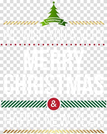 New Year's Day Christmas Wish , merry christmas label transparent background PNG clipart