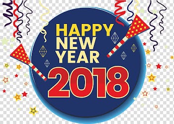 New Year's Day New Year's Eve Wish, 2018 happy New Year! transparent background PNG clipart
