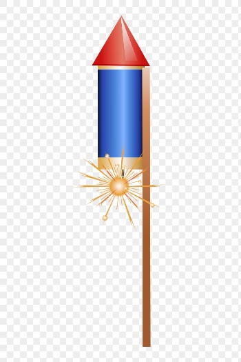 New Year's fireworks png sticker, | Free PNG - rawpixel