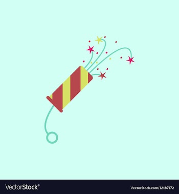 New year slapstick Christmas vector image