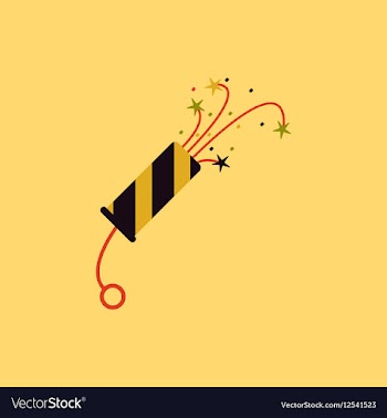 New year slapstick Christmas vector image