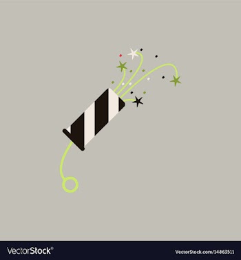 New year slapstick christmas vector image