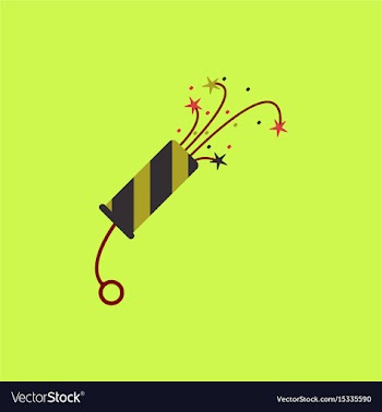 New year slapstick christmas vector image