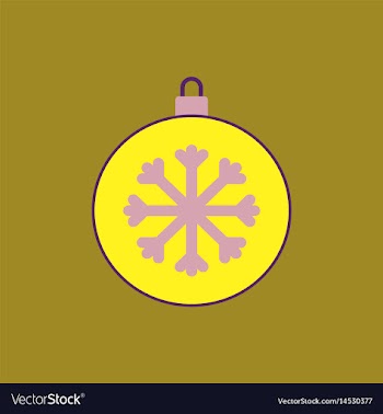 New year snowflake christmas vector image