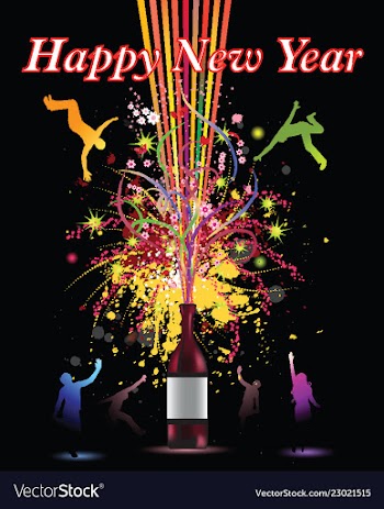New year vector image