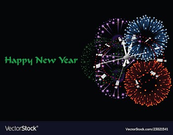 New year vector image