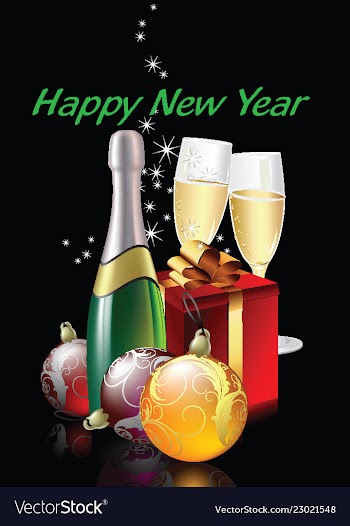 New year vector image