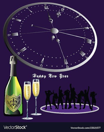 New year vector image