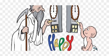 New Years Baby Clip Art 2018
