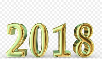 New Years Day Wish Christmas - 2018 Happy New Year PNG Free Download 