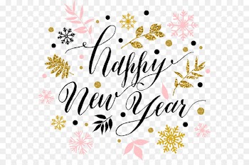 New Years Day Wish New Years resolution New Year card - Squiggle Happy New Year 