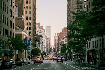 New York Busy Street