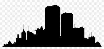 New York City Skyline Silhouette Clip Art - City Silhouette Png