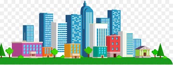 New York City Vector graphics Image Clip art Illustration - buliding transparency and translucency 