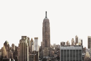 New York cityscape background, architecture | Free PSD - rawpixel