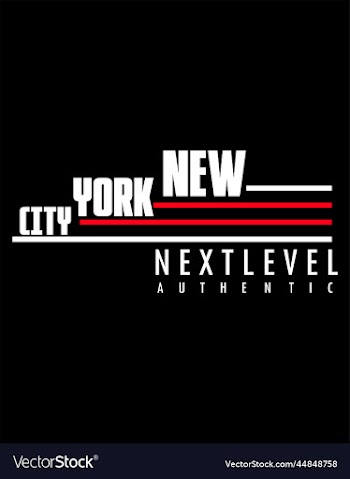 new york denim typography for t shirt design