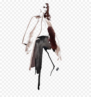 New York Fashion Week Fashion illustration Drawing Illustration - European and American Graffiti woman 