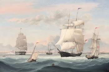 New York Harbor (1852) by Fitz | Free Photo Illustration - rawpixel