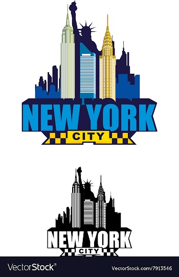 New York vector image