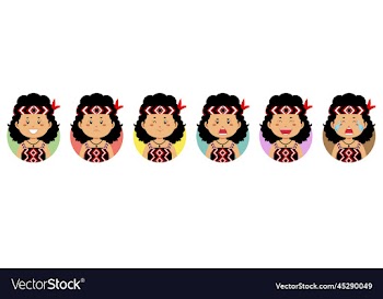 new zealand avatar with various expression