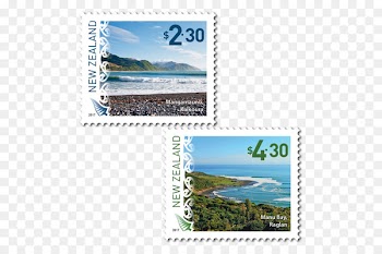 New Zealand Post Paper Postage Stamps Definitive stamp - underwear scenic view 