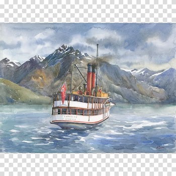 New Zealand Watercolor painting Paper Art, painting transparent background PNG clipart