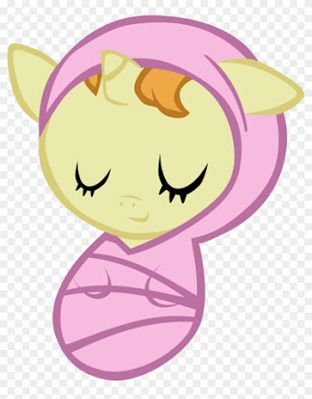 Newborn Pumpkin Cake Asleep By Atnezau Newborn Pumpkin - My Little Pony Baby Pumpkin Cake