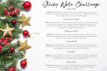 newburgumc | Advent - Sticky Note Challenge