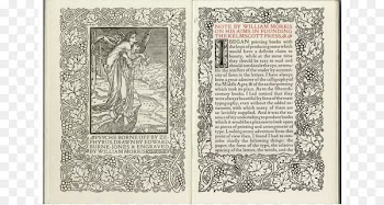 News from Nowhere Kelmscott Chaucer Kelmscott Press The art and craft of printing - design 