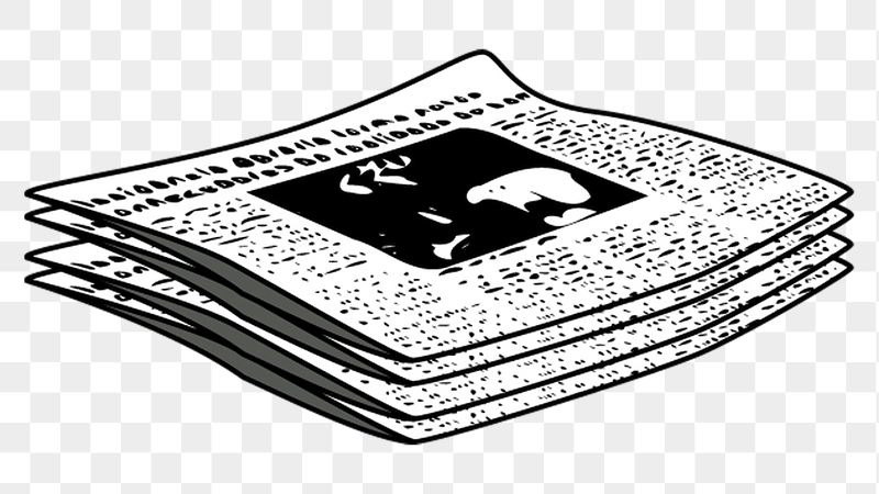 Newspaper png sticker illustration, transparent | Free PNG - rawpixel