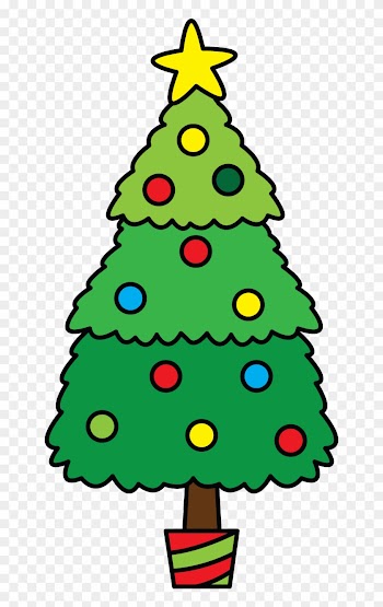 Next In The Line Of Christmas Items Is A Christmas - Christmas Tree Easy To Draw
