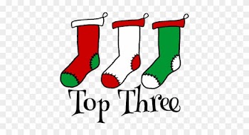 Next, It Is Time To Get On With Showcasing The Top - Stockings Christmas Border