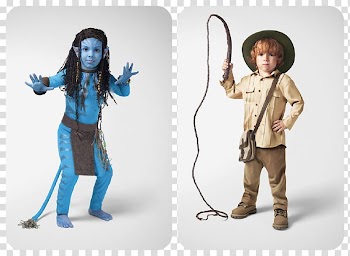 Neytiri Disguise Costume Child Halloween, child transparent background PNG clipart