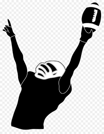 NFL Football player American football Clip art - Football Silhouette 
