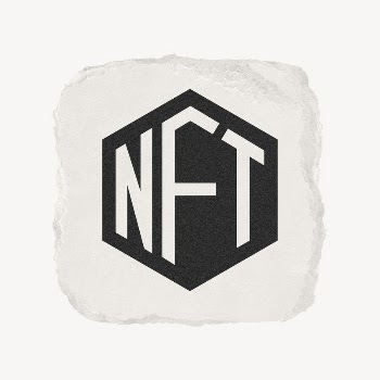 NFT cryptocurrency icon, ripped paper | Free Icons - rawpixel