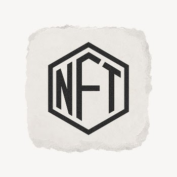 NFT cryptocurrency icon, ripped paper | Free Icons - rawpixel