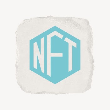 NFT cryptocurrency icon, ripped paper | Free Icons - rawpixel