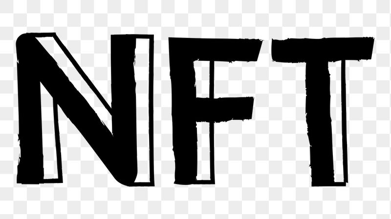 NFT png word sticker, handwritten | Free PNG - rawpixel