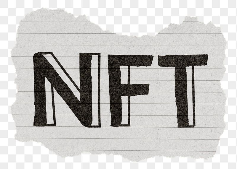 NFT png word sticker, ripped | Free PNG - rawpixel