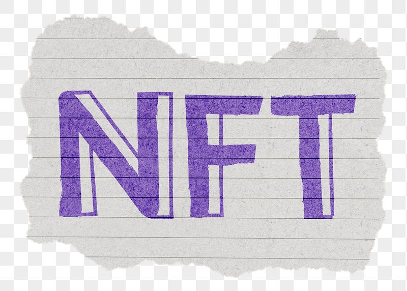 NFT png word sticker, ripped | Free PNG - rawpixel