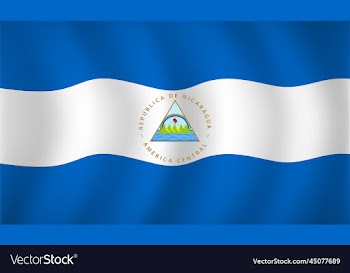 nicaragua flag background